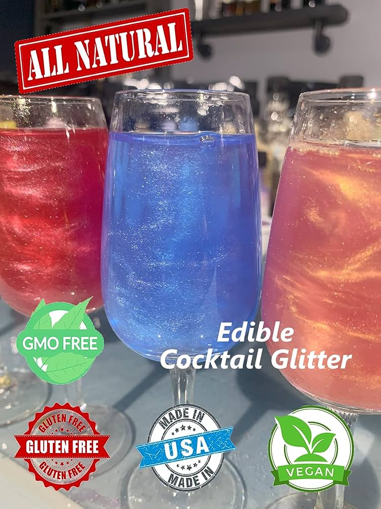 Snowy River Cocktail Glitter (1x4g) - Premium  from Ultimate Baker - Just $9.95! Shop now at Pat's Monograms