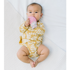 Itzy Mitt™ Silicone Teething Mitts: Dinosaur - Premium teethers from Itzy Ritzy - Just $9.95! Shop now at Pat's Monograms