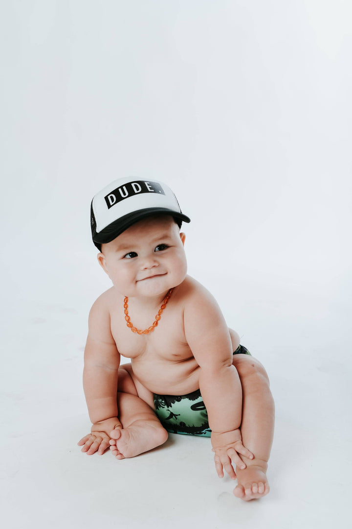 Dude Trucker Hat - Premium Trucker Cap from The Mama X™ Brand - Just $18.95! Shop now at Pat's Monograms
