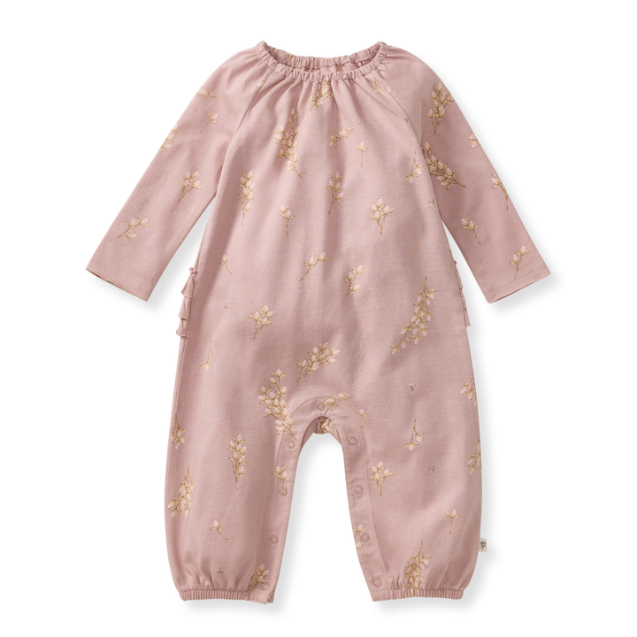 Budding Beauty Infant Jumpsuit - Premium Baby & Toddler Outfits from Burt's Bees Baby - Just $22.95! Shop now at Pat's Monograms