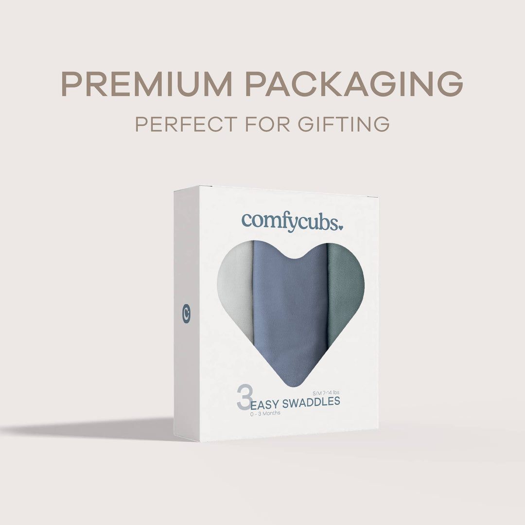 Baby Easy Swaddle Blankets - Premium Swaddle from Comfy Cubs - Just $19.95! Shop now at Pat's Monograms