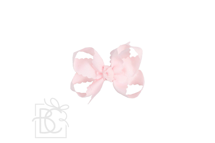 SCALLOPED EDGE BOW - Premium Hair Bows from Beyond Creations, LLC - Just $9.95! Shop now at Pat's Monograms