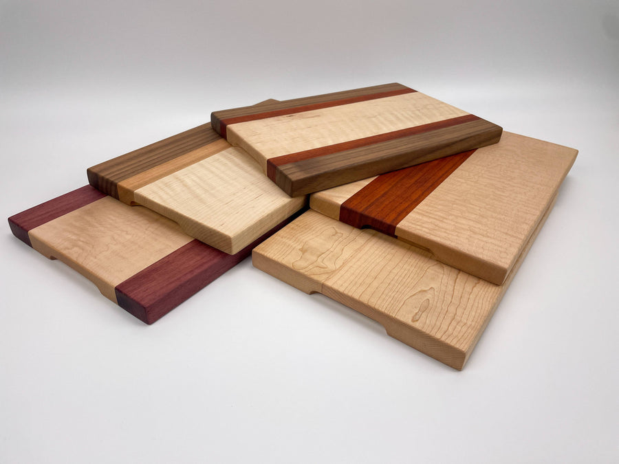 Small Luxury Cutting Board - Maple Variety Pack - Premium Hardwood Cutting Board from 609 Wood Design - Just $54.95! Shop now at Pat's Monograms