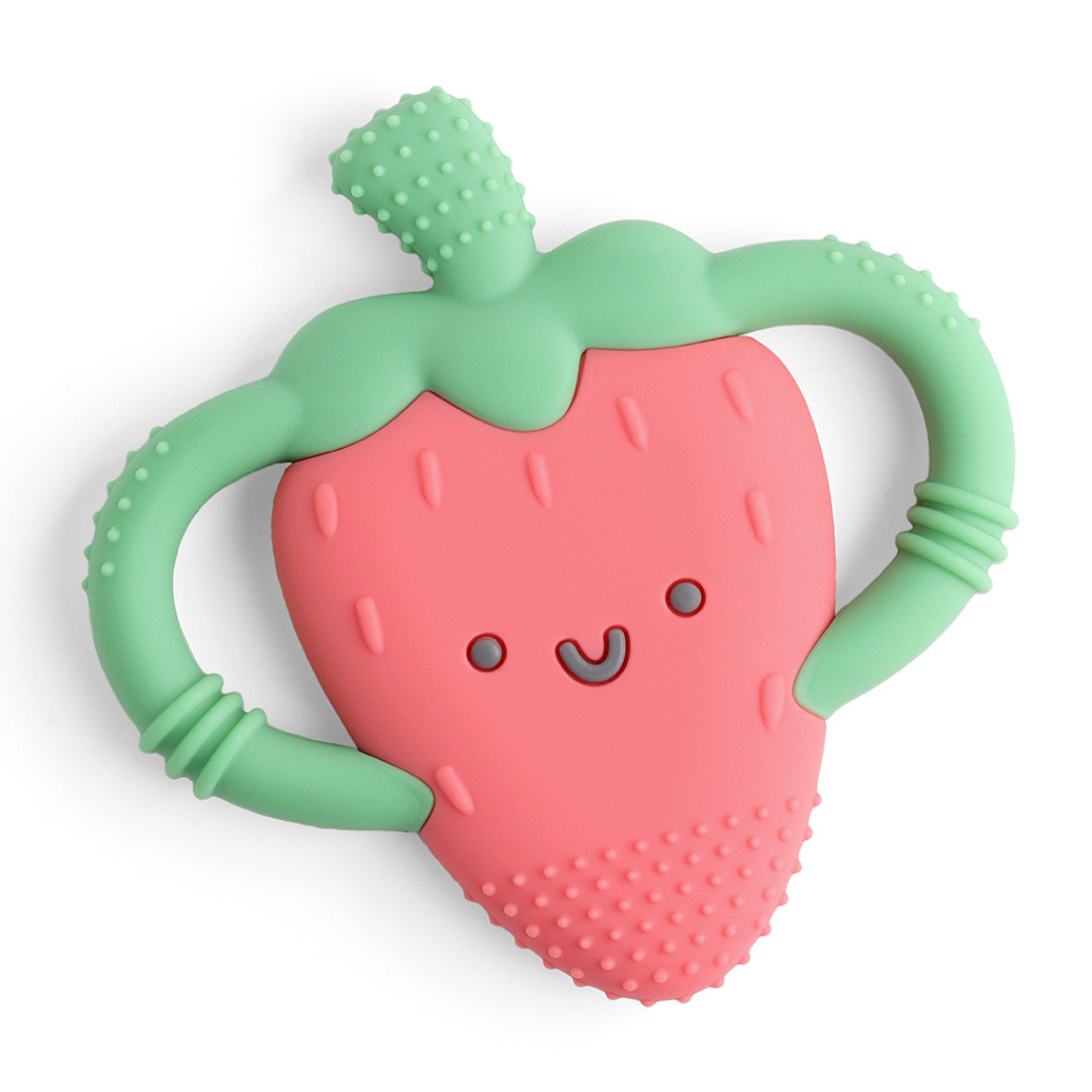 Strawberry Chew Crew® - Premium teethers from Itzy Ritzy - Just $9.95! Shop now at Pat's Monograms