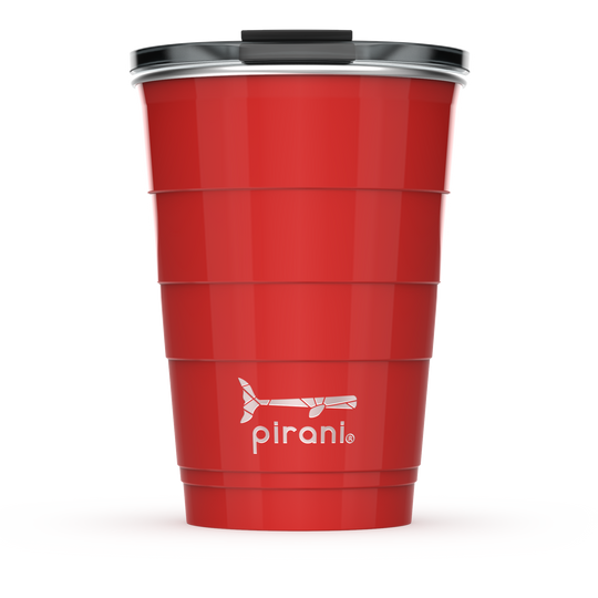 Insulated Stackable Tumbler 16 oz  - Party Red - Premium  from Pirani Life - Just $27! Shop now at Pat's Monograms