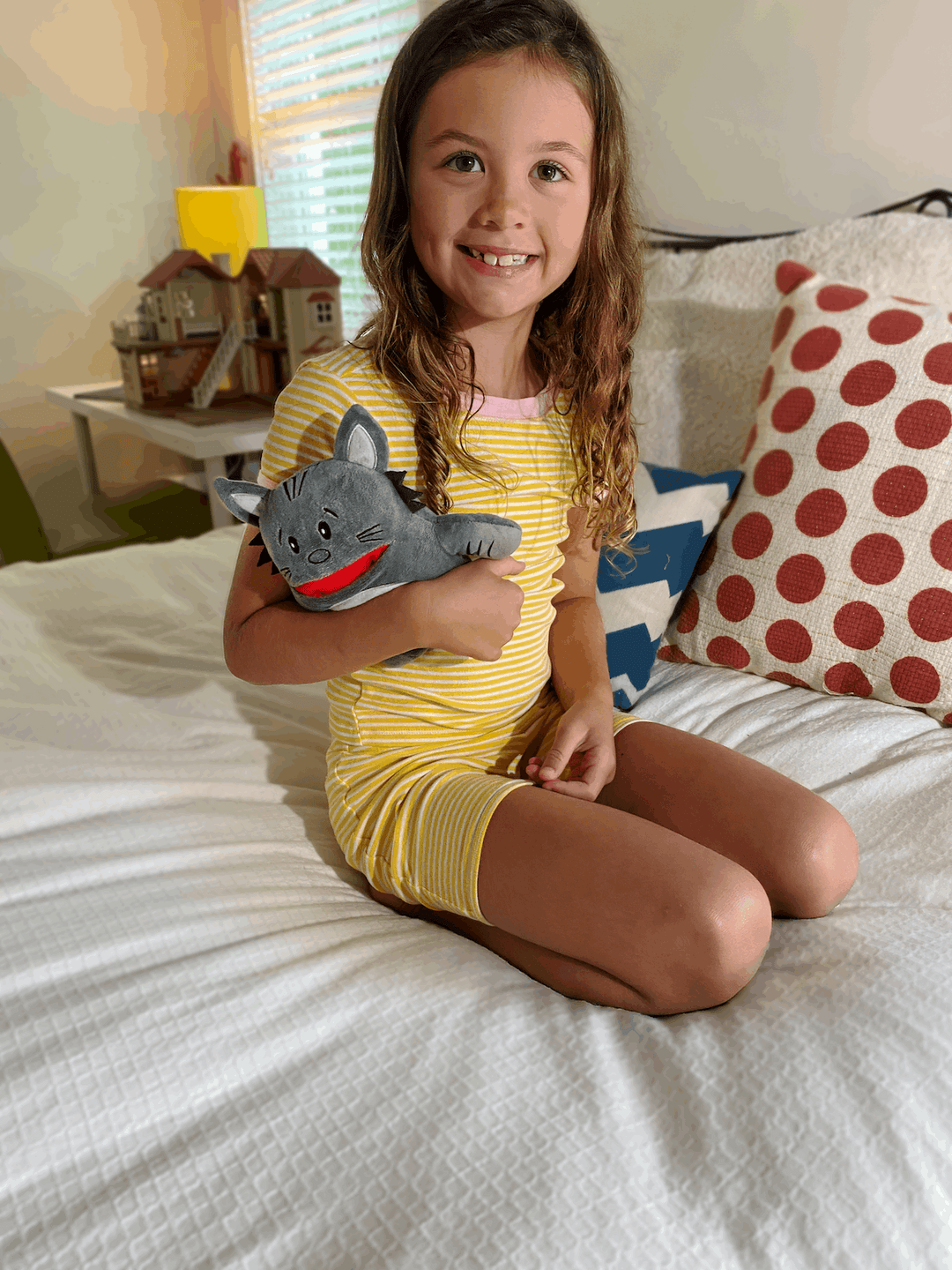 Gizmo Cat Tooth Fairy Pillow Gift Stuffed Animal Plush Toy - Premium stuffed animals from The Tooth Brigade - Just $15.99! Shop now at Pat's Monograms