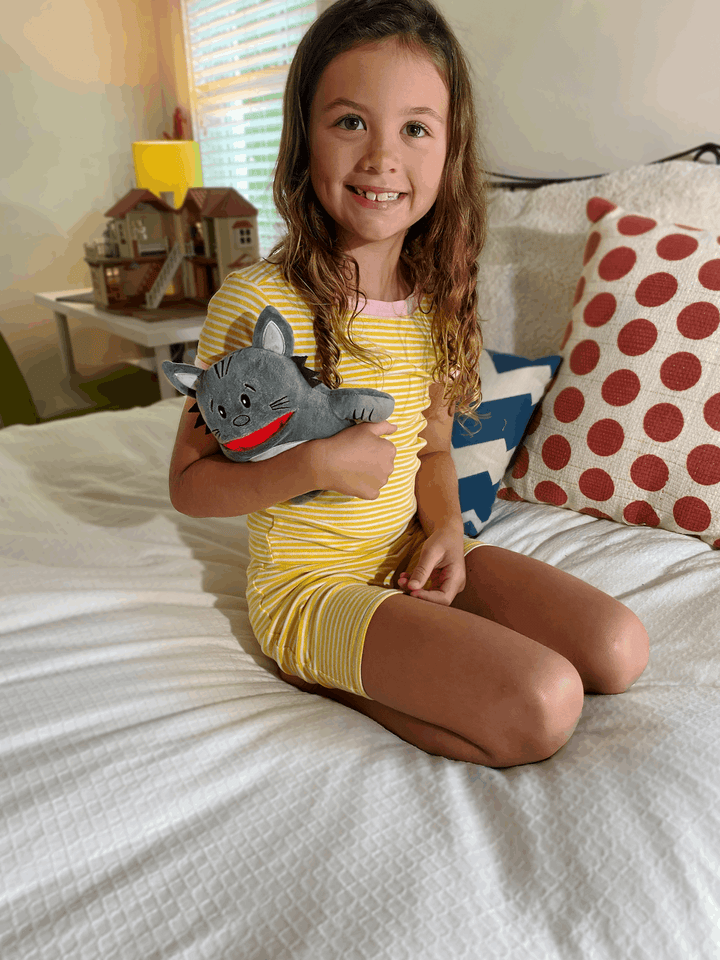 Gizmo Cat Tooth Fairy Pillow Gift Stuffed Animal Plush Toy - Premium stuffed animals from The Tooth Brigade - Just $15.99! Shop now at Pat's Monograms