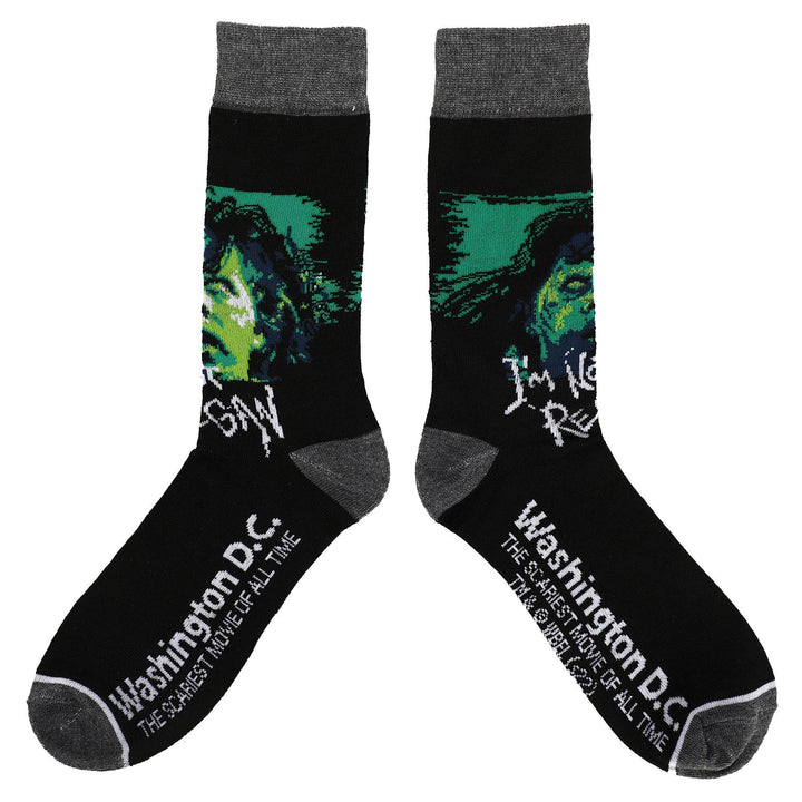 Warner Brothers Horror Icons 5 Pair Men's Crew Socks - Premium socks from Bioworld Merchandising - Just $24.95! Shop now at Pat's Monograms