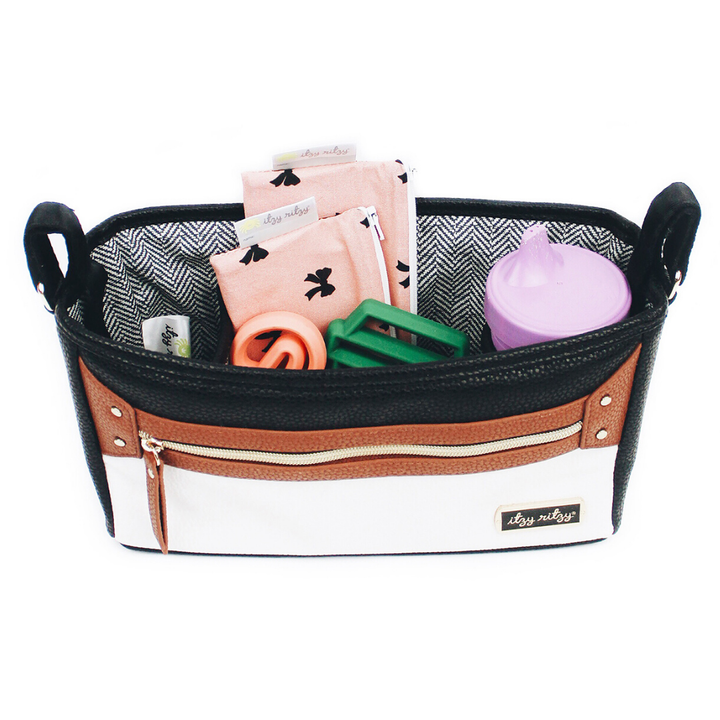 Coffee & Cream Travel Stroller Caddy - Premium Baby Accessories from Itzy Ritzy - Just $34.99! Shop now at Pat's Monograms