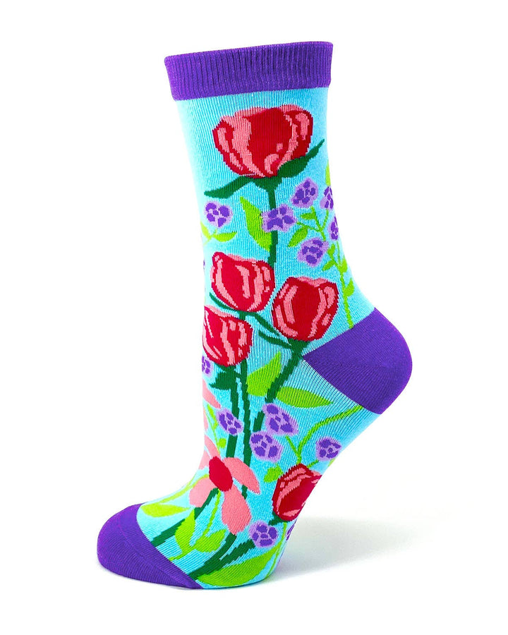 Kindness is Always Beautiful Women's Novelty Crew Socks - Premium socks from Fabdaz - Just $12.95! Shop now at Pat's Monograms