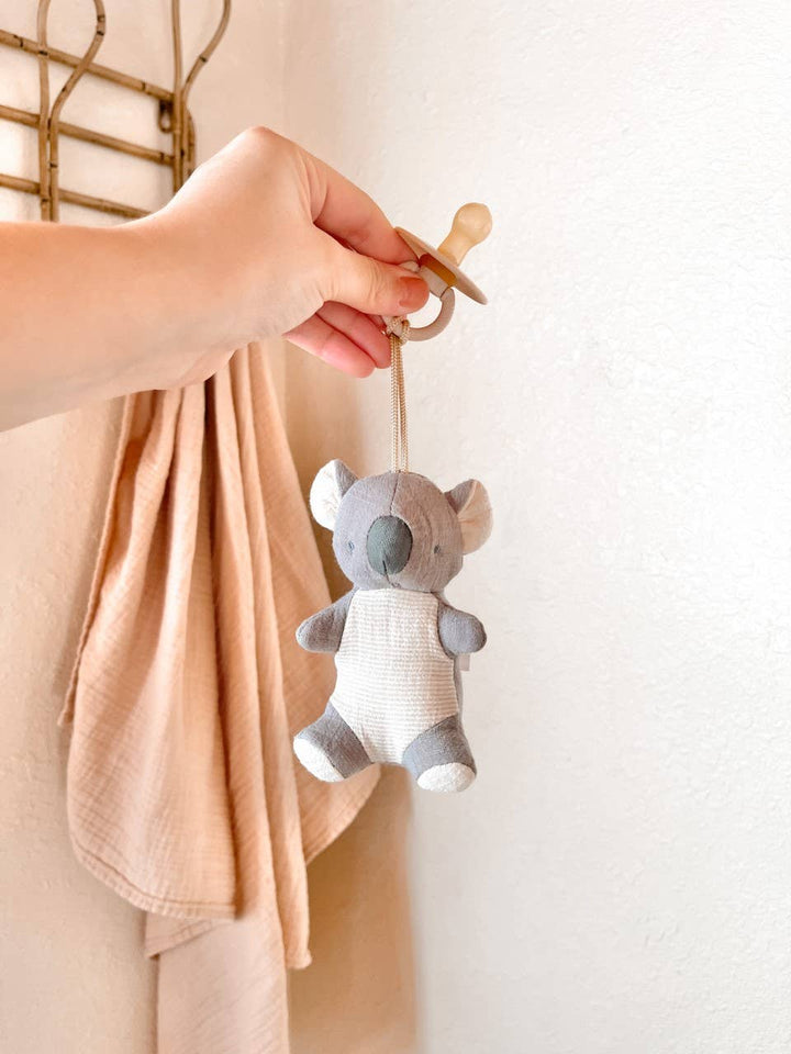 Bitzy Pal Natural Rubber Pacifier & Plush - Premium  from Itzy Ritzy - Just $14.95! Shop now at Pat's Monograms