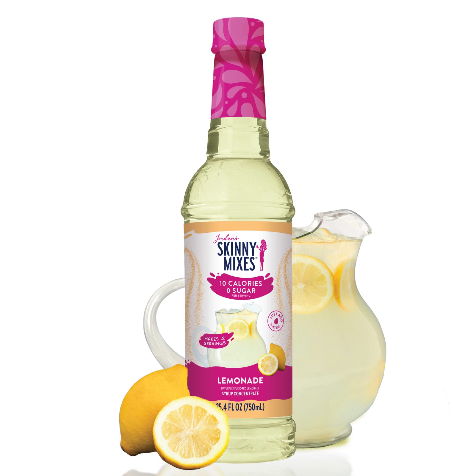 Sugar Free Lemonade Syrup Concentrate - Premium drink mix from Jordan's Skinny Mixes - Just $9.59! Shop now at Pat's Monograms