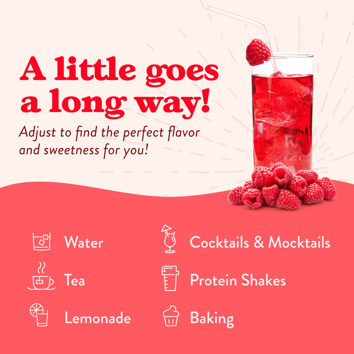 Sugar Free Raspberry Syrup - Premium  from Jordan's Skinny Mixes - Just $9.59! Shop now at Pat's Monograms