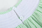Green Seersucker Watermelon Smocked Bishop Dress - Premium Baby & Toddler Dresses from Lil Cactus - Just $38.95! Shop now at Pat's Monograms