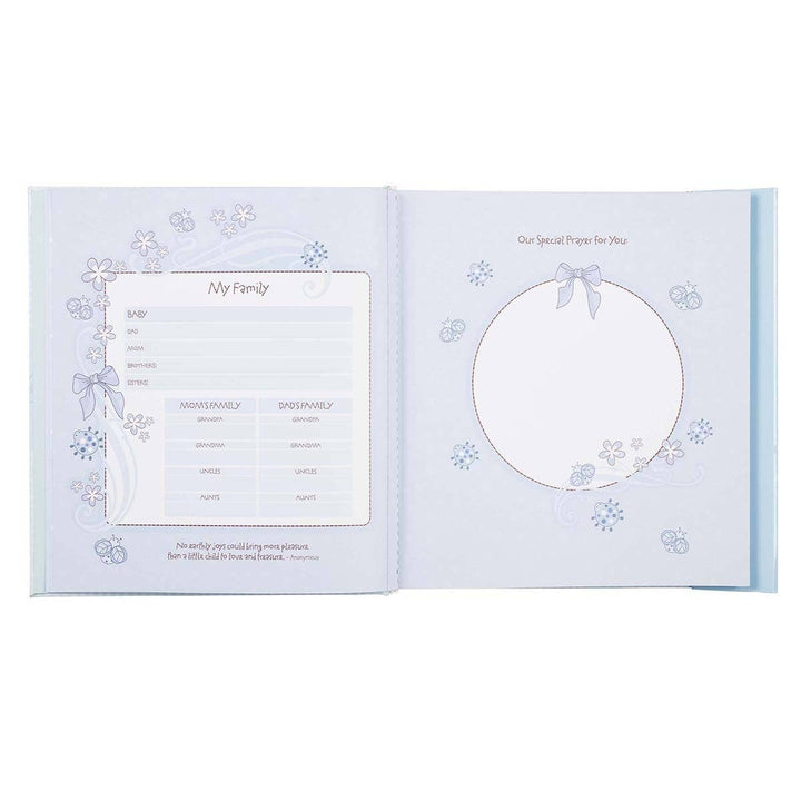 Memory Book Our Baby Boy Padded Hardcover - Premium Baby Gift from Christian Art Gifts - Just $34.95! Shop now at Pat's Monograms
