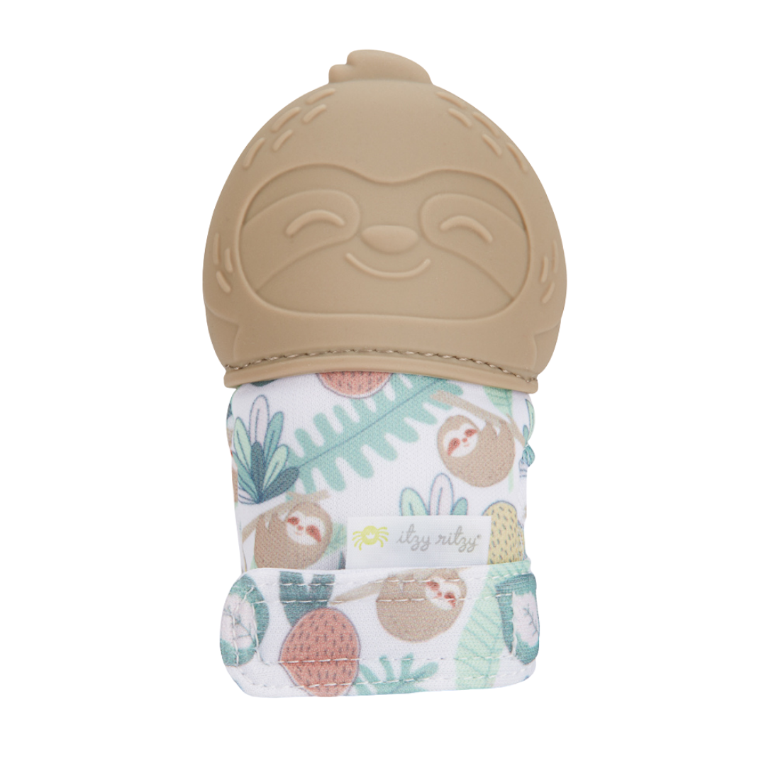 Itzy Mitt™ Silicone Teething Mitts: Highland Cow - Premium teethers from Itzy Ritzy - Just $9.95! Shop now at Pat's Monograms