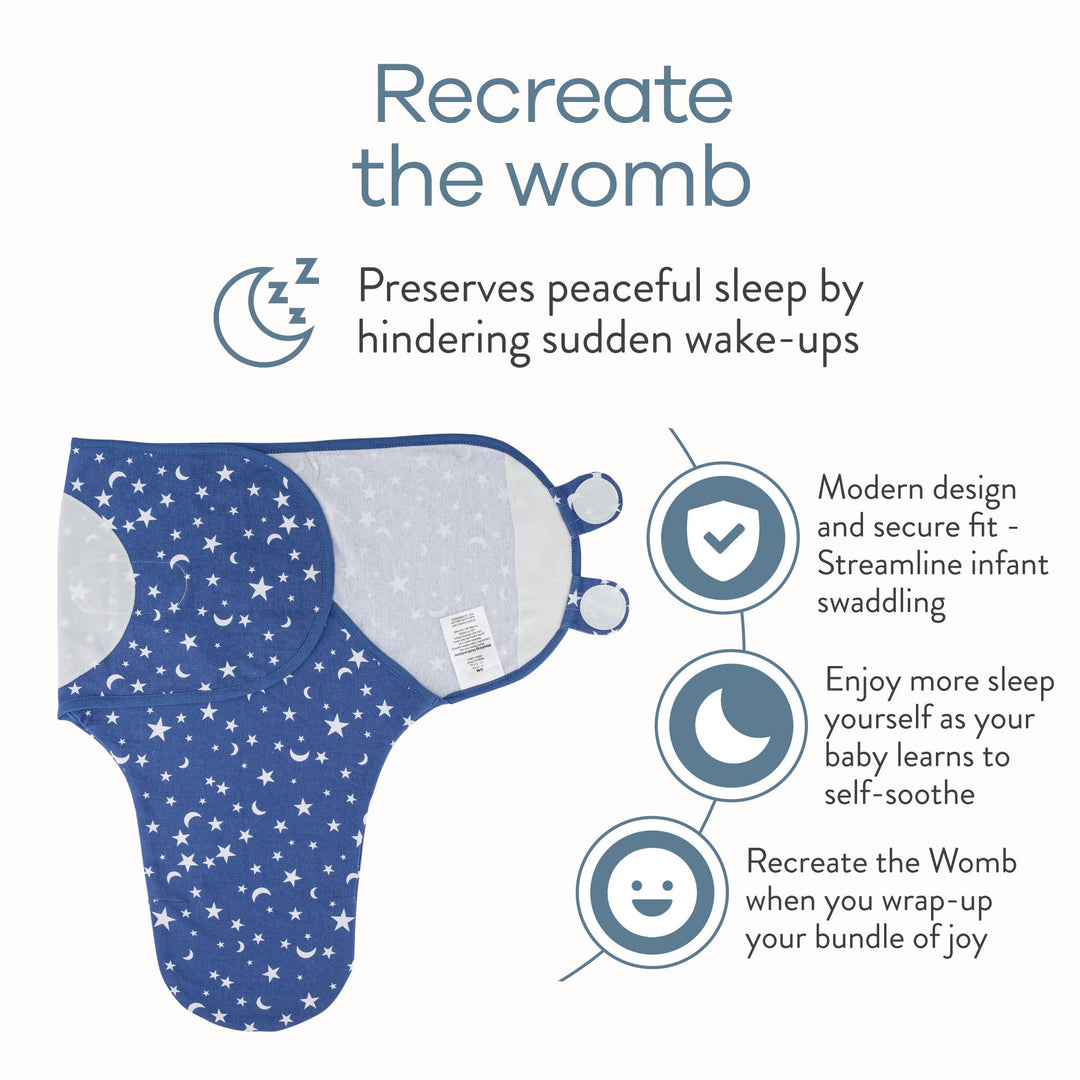 Baby Easy Swaddle Blankets - Premium Swaddle from Comfy Cubs - Just $19.95! Shop now at Pat's Monograms