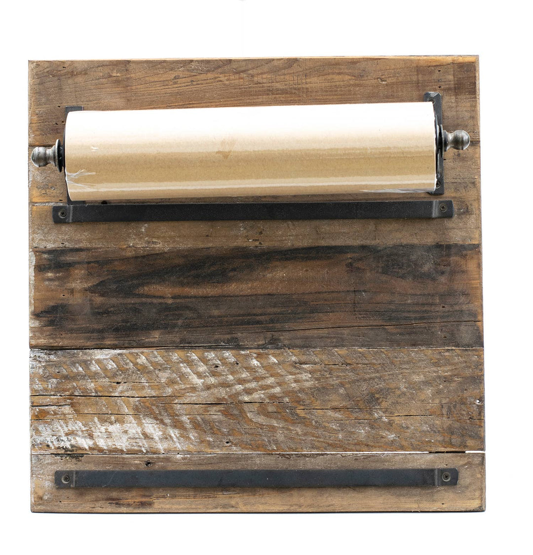 Wood & Metal Rolling Note Board - Premium wall decor from Oak Street Wholesale - Just $42.95! Shop now at Pat's Monograms