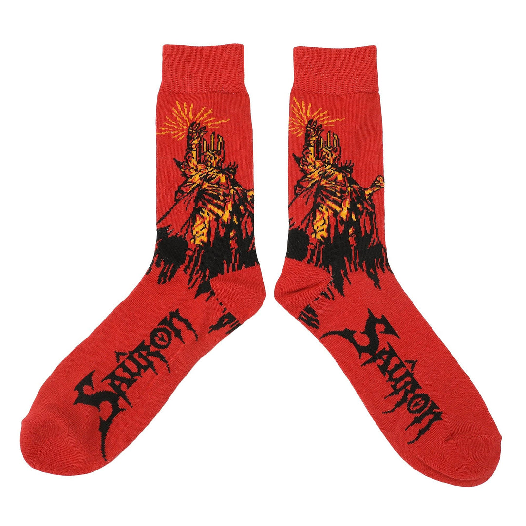 Lord Of The Rings Characters Adult 5-Pair Casual Crew Socks-OSFA - Premium socks from Bioworld Merchandising - Just $24.95! Shop now at Pat's Monograms
