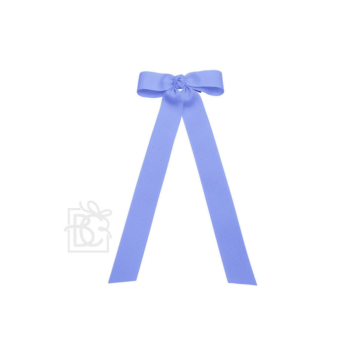 FLAT BOW W/ 7" STREAMERS ON ALLIGATOR CLIP - Premium Hair Bows from Beyond Creations, LLC - Just $9.95! Shop now at Pat's Monograms