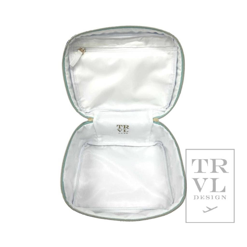 Luxe Gloss Top Handle - Blue Paisley - Premium travel bag from TRVL Design - Just $32.95! Shop now at Pat's Monograms
