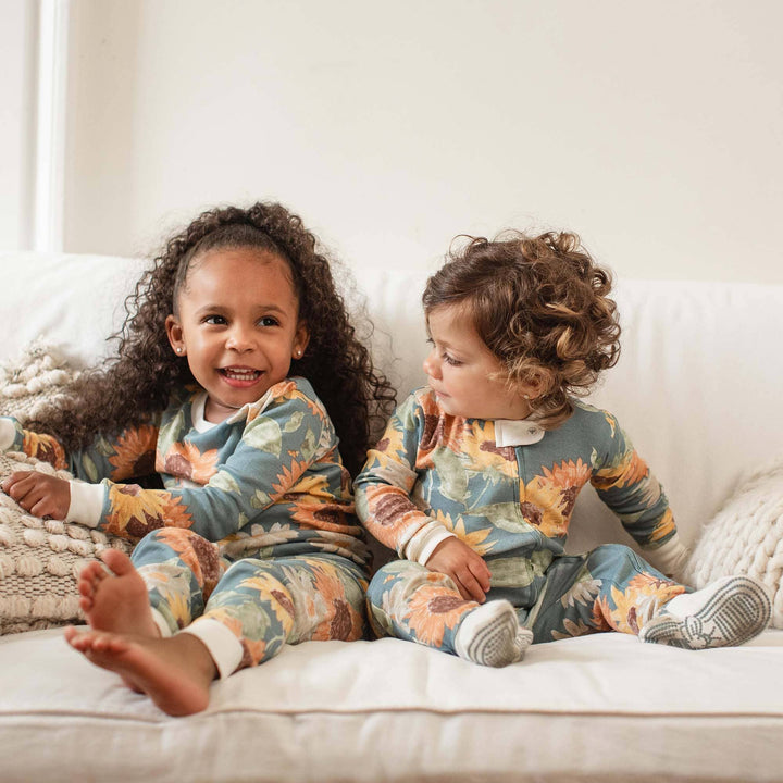 Sunflowers Sleep & Play - Premium Baby & Toddler Outfits from Burt's Bees Baby - Just $16.95! Shop now at Pat's Monograms