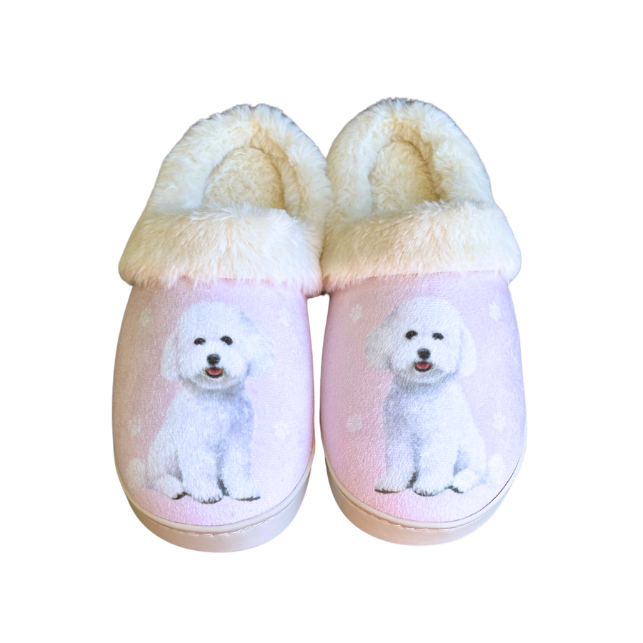 Bichon Snuggs Slippers - Premium Slippers from E&S Pets - Just $24.95! Shop now at Pat's Monograms