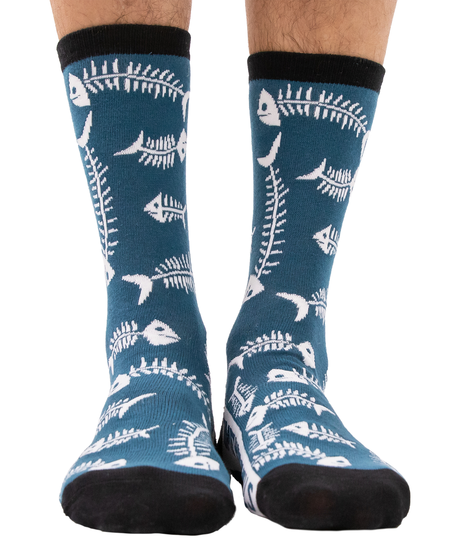 Something's Fishy Crew Sock - Premium Socks from Lazy One - Just $9.95! Shop now at Pat's Monograms