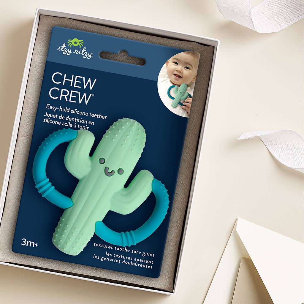 Cactus Chew Crew® - Premium teethers from Itzy Ritzy - Just $9.95! Shop now at Pat's Monograms