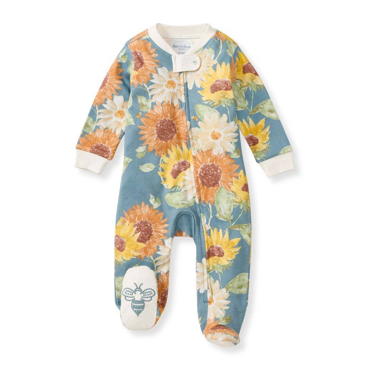 Sunflowers Sleep & Play - Premium Baby & Toddler Outfits from Burt's Bees Baby - Just $16.95! Shop now at Pat's Monograms