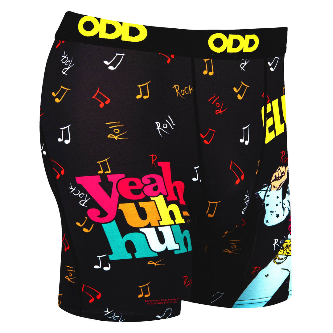 Elvis Rock N Roll - Mens Boxer Briefs - Premium Accessories from Odd Sox - Just $22.95! Shop now at Pat's Monograms