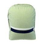 Small Seersucker Backpacks - Premium Backpack from Mint - Just $26.95! Shop now at Pat's Monograms
