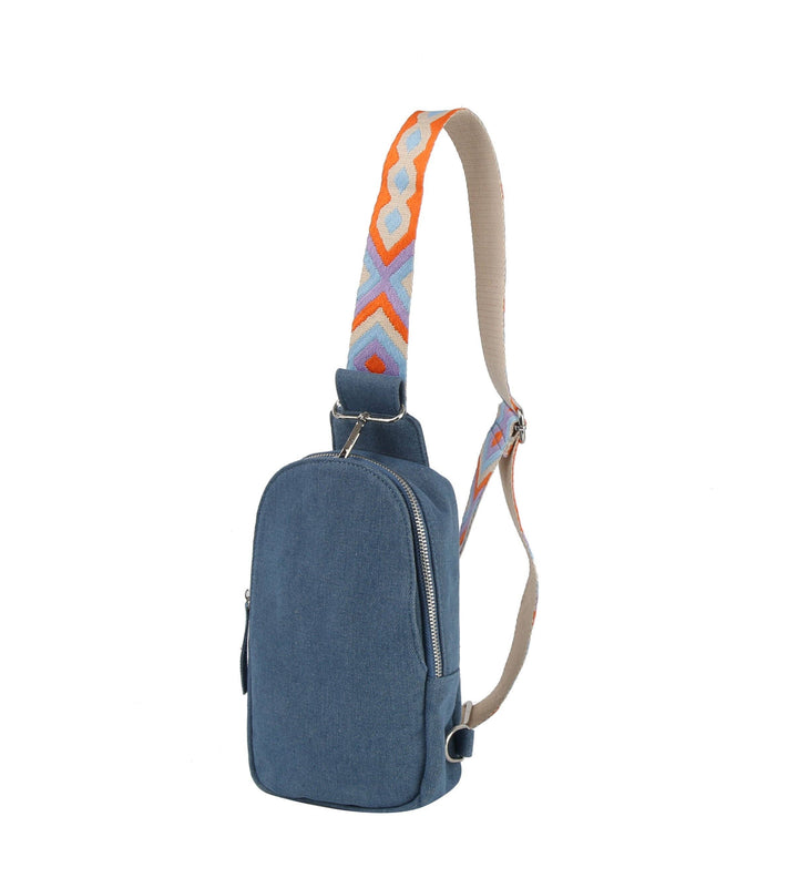 Multifunctional Guitar Strap Denim Sling - Premium handbag from Handbag Factory Corp - Just $34.95! Shop now at Pat's Monograms