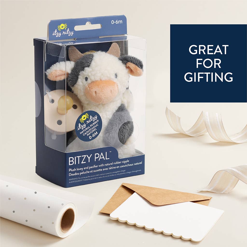 Bitzy Pal Natural Rubber Pacifier & Plush - Premium  from Itzy Ritzy - Just $14.95! Shop now at Pat's Monograms