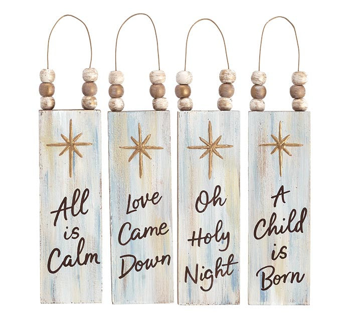 Wood Religious Christmas Ornaments - Premium Christmas Ornament from Burton and Burton - Just $5.95! Shop now at Pat's Monograms