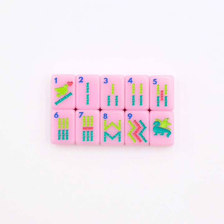 MINI TRAVEL MAHJONG  |  Mini Anywhere Series  |  Pink - Premium Mahjong from My Fair Mahjong - Just $195.95! Shop now at Pat's Monograms