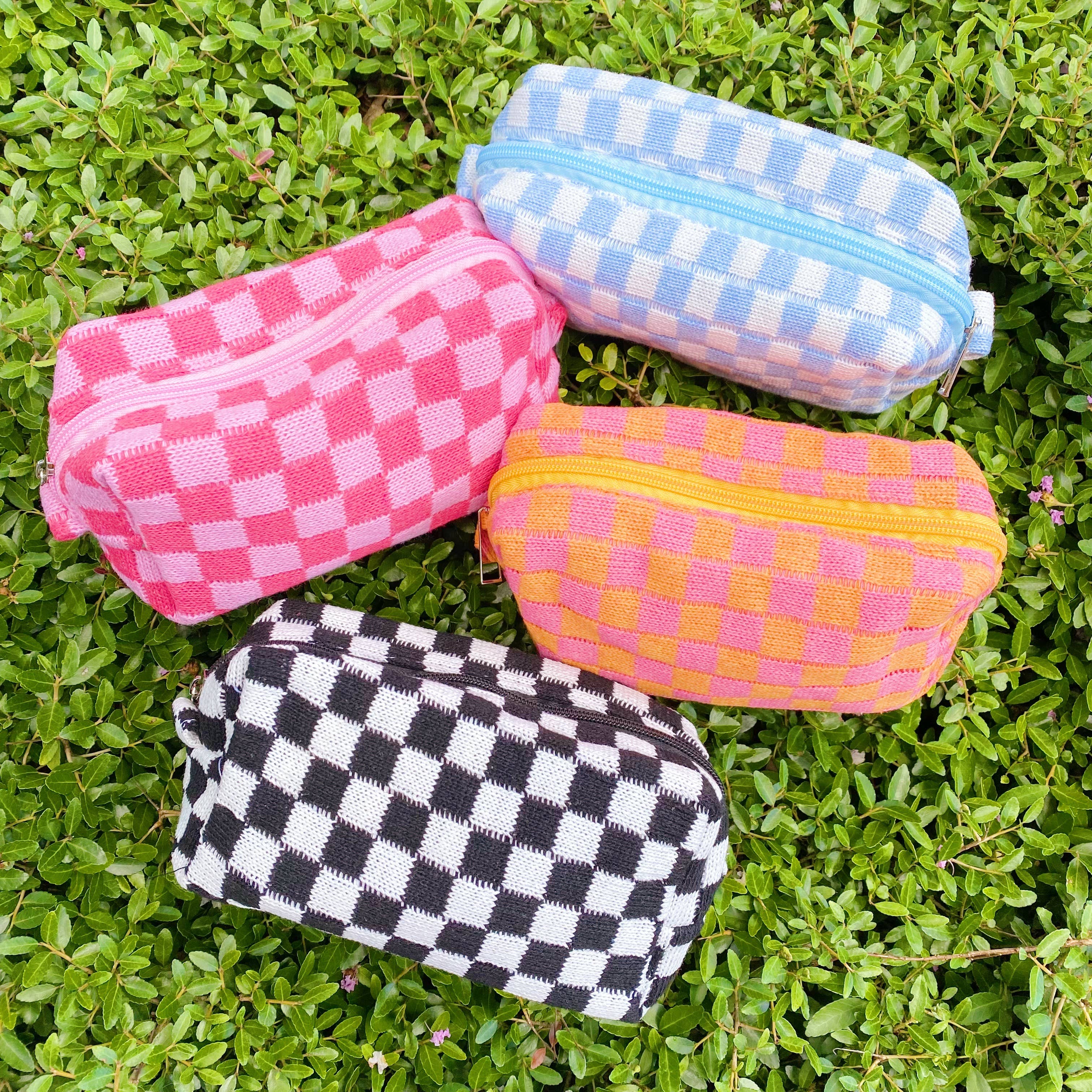 Check Yourself Cosmetic Bag - Premium Accessories from Ellison+Young - Just $12.95! Shop now at Pat's Monograms