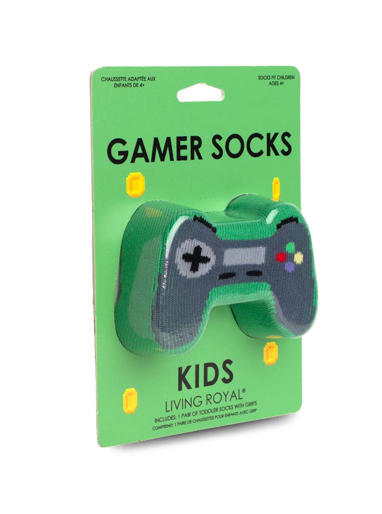 Kids Gamer 3D Socks - Premium Socks from Living Royal - Just $9.99! Shop now at Pat's Monograms