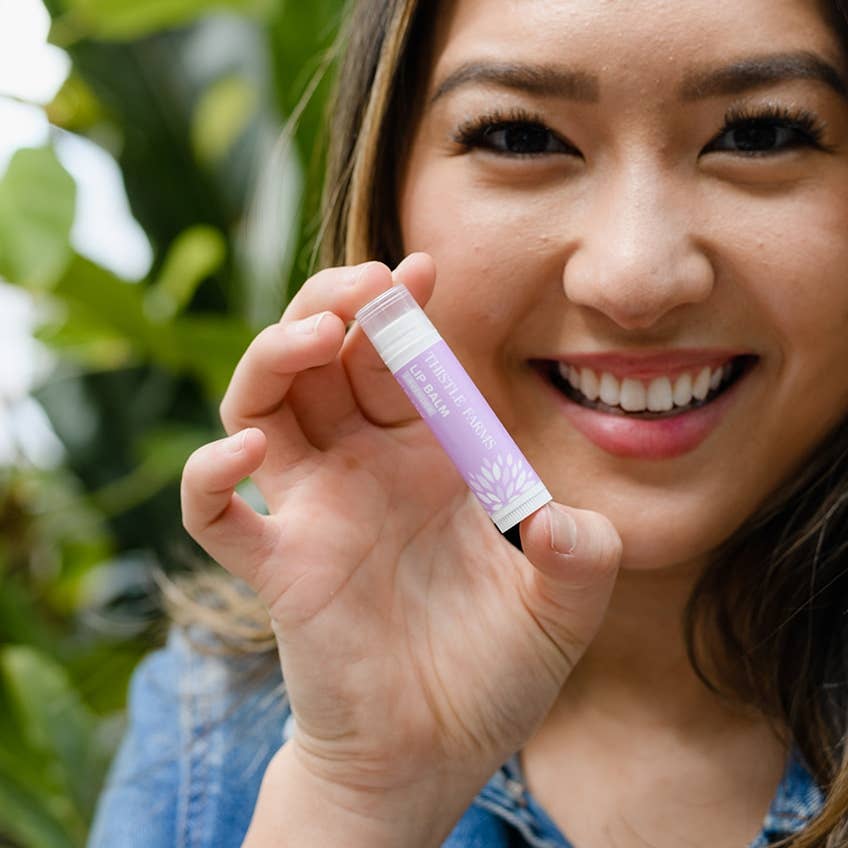 Lip Balm | Lavender, Tea Tree Mint, Unscented - Premium lip balm from Thistle Farms - Just $4.50! Shop now at Pat's Monograms