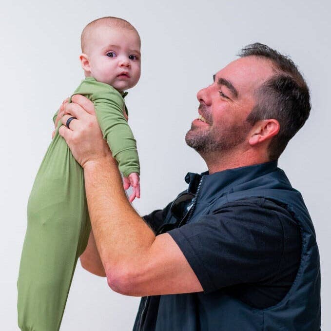 Knotted Gown - Shale Green - Premium  from Sweet Bamboo - Just $38! Shop now at Pat's Monograms