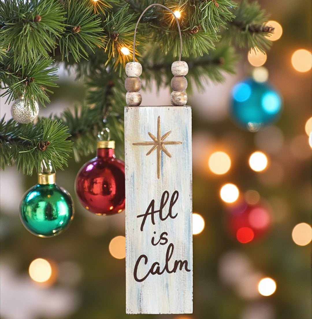 Wood Religious Christmas Ornaments - Premium Christmas Ornament from Burton and Burton - Just $5.95! Shop now at Pat's Monograms