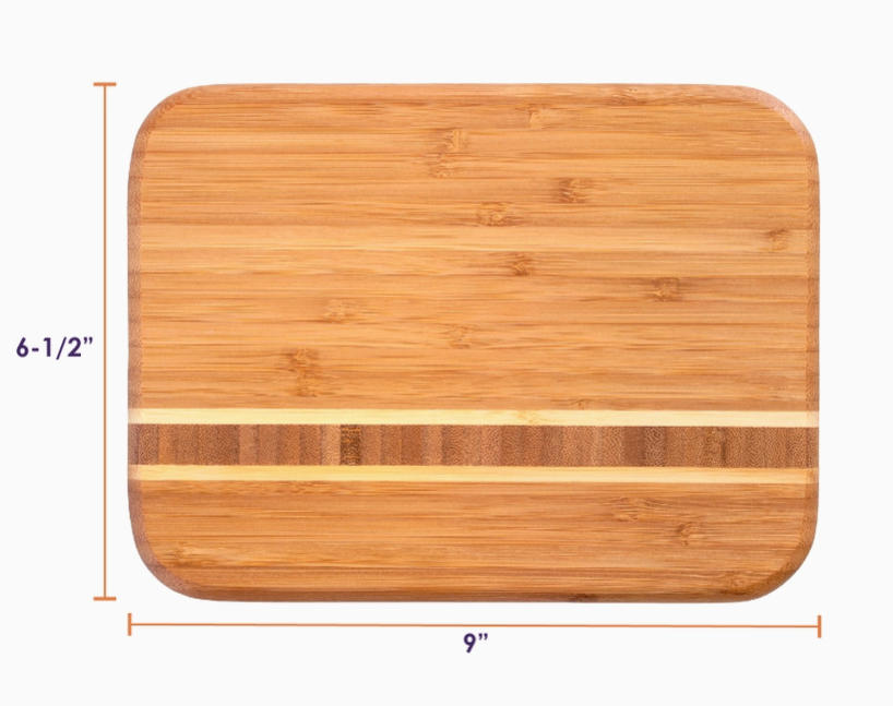 Barbados Bamboo Bar Board - Premium Cutting Boards from Totally Bamboo - Just $12.95! Shop now at Pat's Monograms