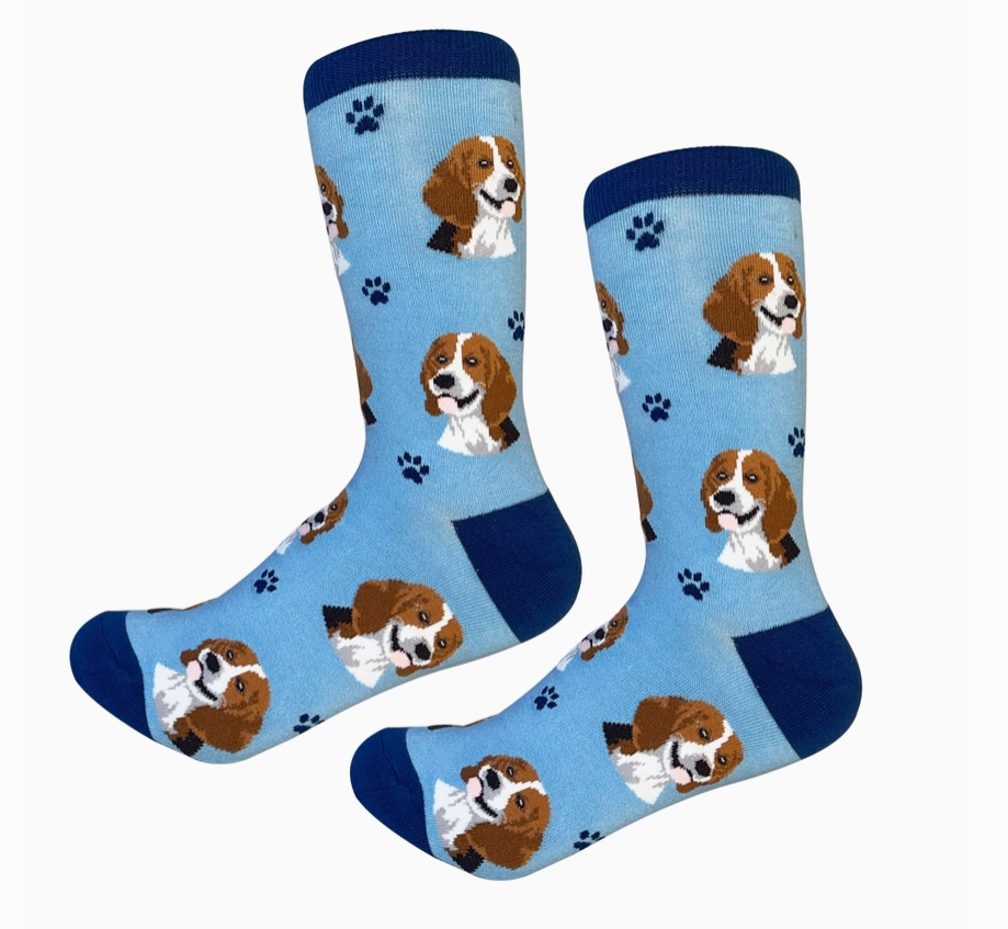 Beagle Dog Socks - Premium Socks from Sock Daddy - Just $10.95! Shop now at Pat's Monograms