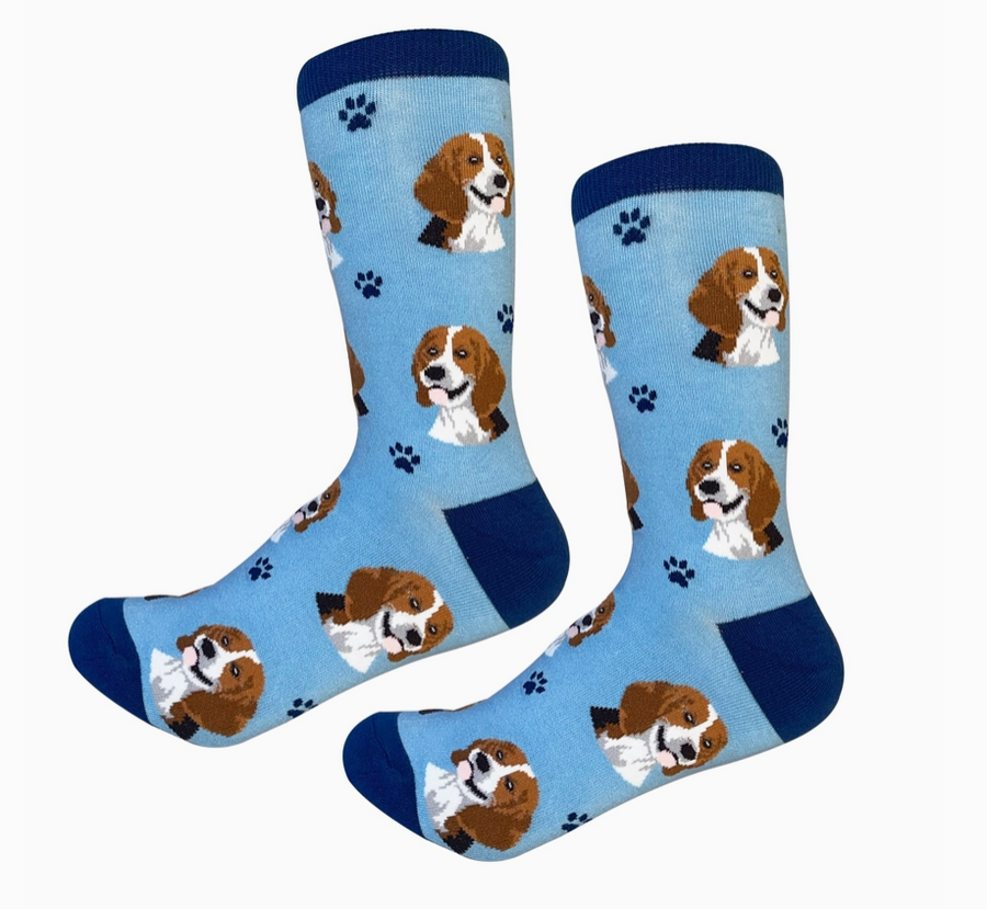 Beagle Dog Socks - Premium Socks from Sock Daddy - Just $9.95! Shop now at Pat's Monograms