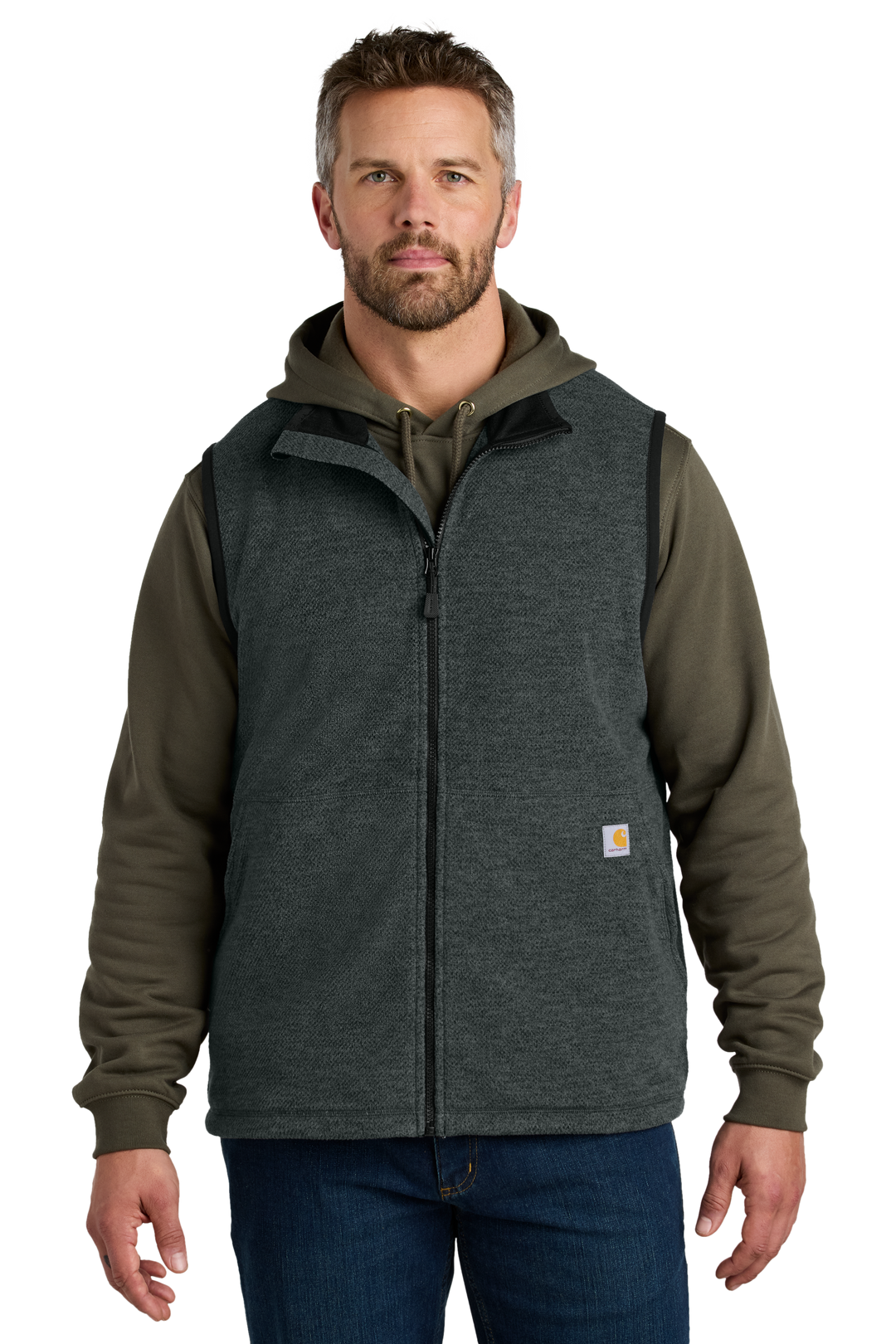 Carhartt® Textured Fleece Vest - CT103418 - Premium Outerwear from Carhartt - Just $94! Shop now at Pat's Monograms