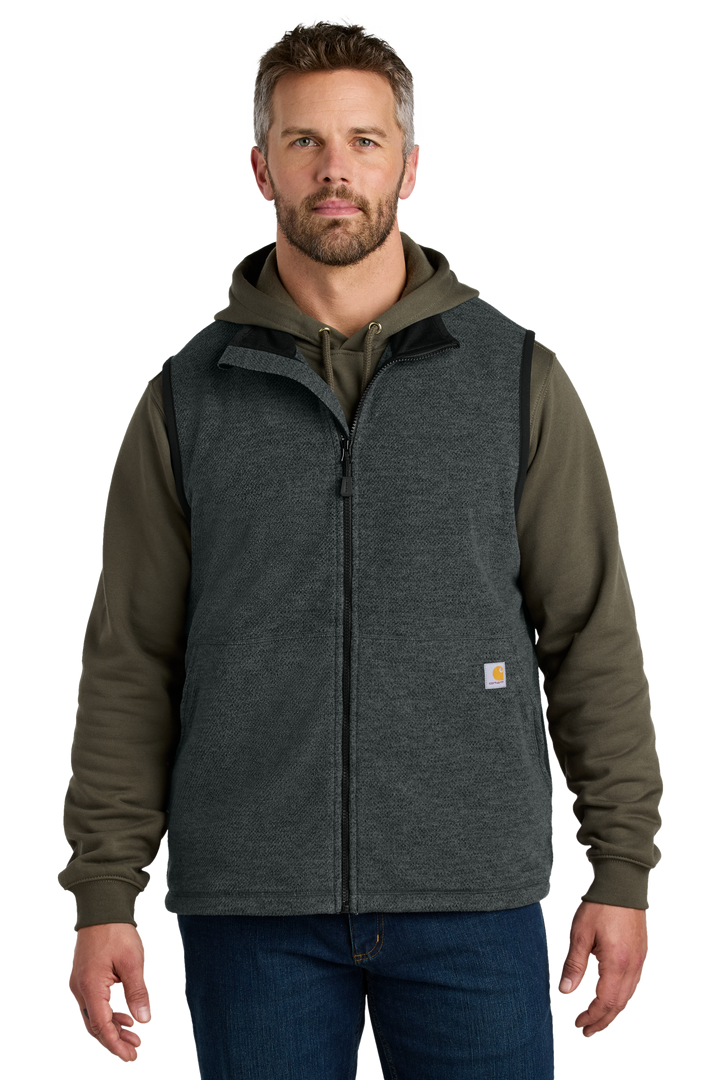 Carhartt® Textured Fleece Vest - CT103418 - Premium Outerwear from Carhartt - Just $94! Shop now at Pat's Monograms