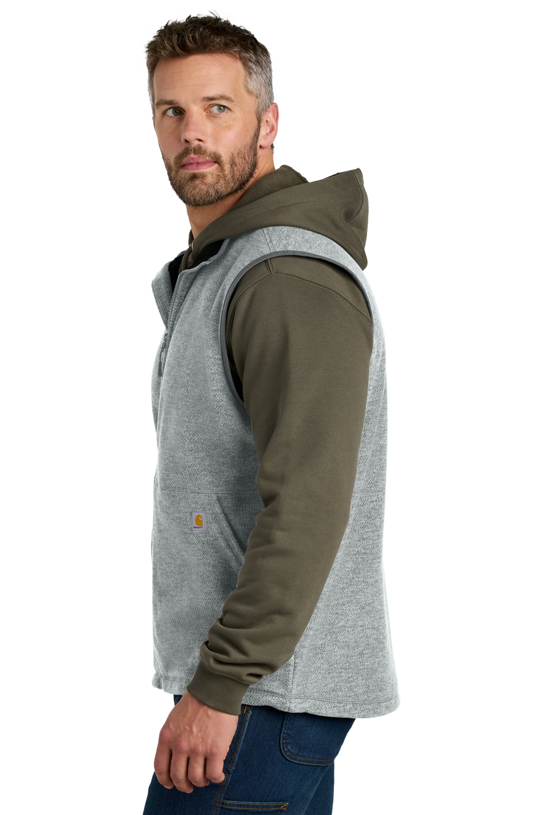 Carhartt® Textured Fleece Vest - CT103418 - Premium Outerwear from Carhartt - Just $94! Shop now at Pat's Monograms