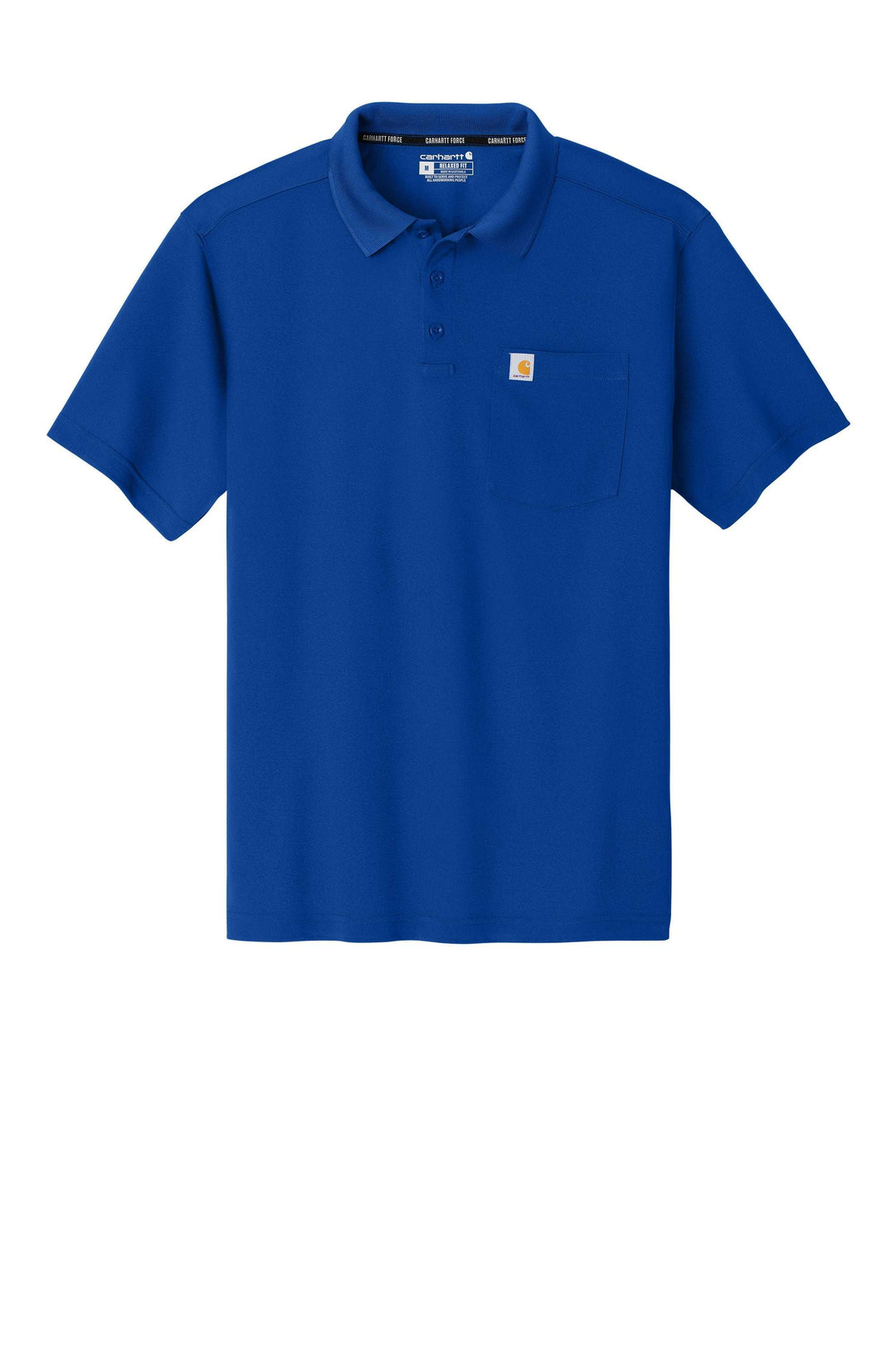 Carhartt Force® Snag-Resistant Pocket Polo - CT106880 - Premium Workwear from Carhartt - Just $45.95! Shop now at Pat's Monograms