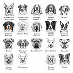 Personalized Engraved Slate Dog Breed Coaster - Premium coaster from Pat's Monograms - Just $12.95! Shop now at Pat's Monograms