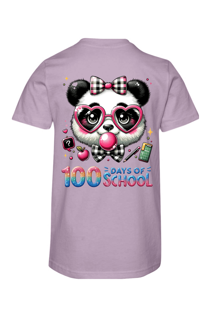 100 Days of School - Panda - Premium T-Shirts from Pat's Monograms - Just $24.95! Shop now at Pat's Monograms